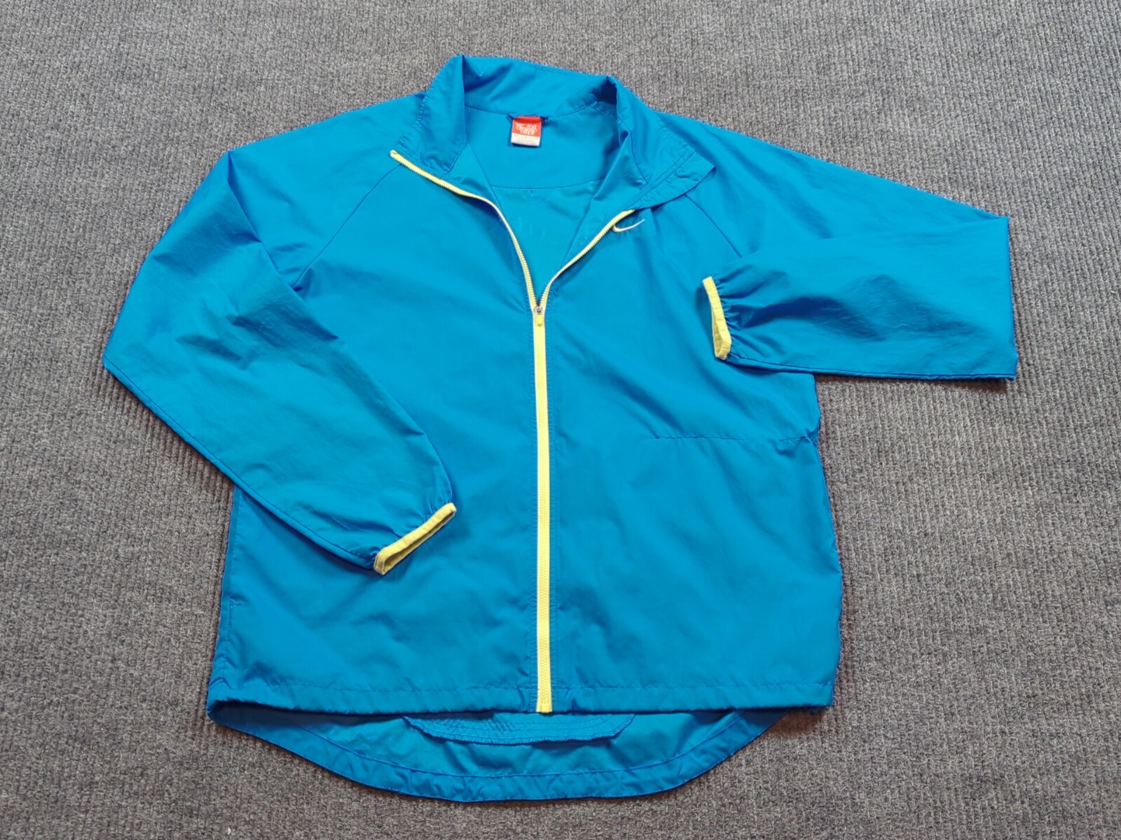 SACAI X NIKE Nike Giacca Uomo Blu Medio Giacca a Vento Manica Lunga Tasche Golf Y2K