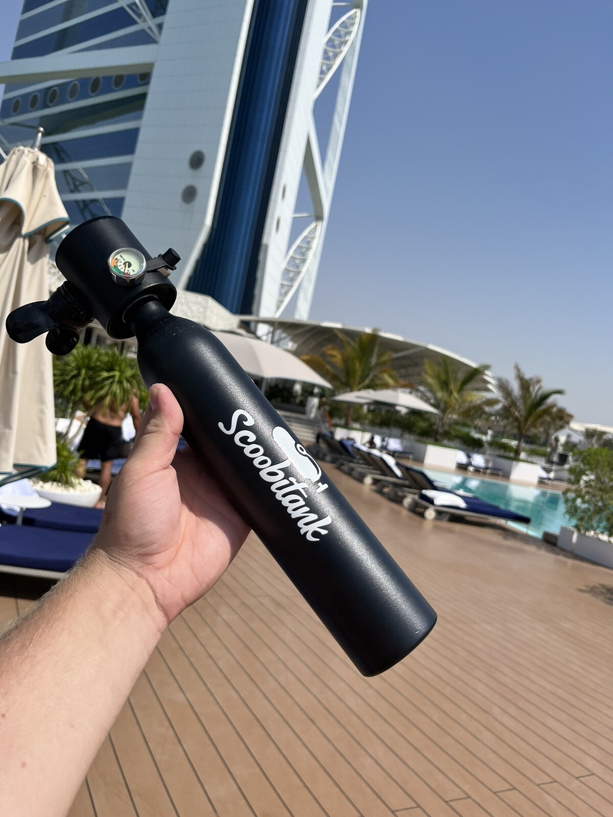 ScoobiTank 0.5L Mini Scuba Diving Equipment Oxygen Cylinder Air Tank