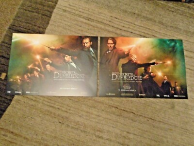 Phantastische Tierwesen Geheimnisse von Dumbledore - Cineworld UK exklusives Posterset