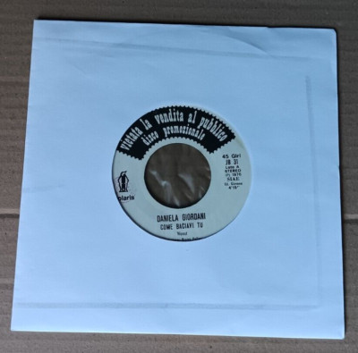 Vinyl (Juke Box) Daniela GIORDANI / FAERIE QUEENE - Wie du geküsst hast 1976 Ex-