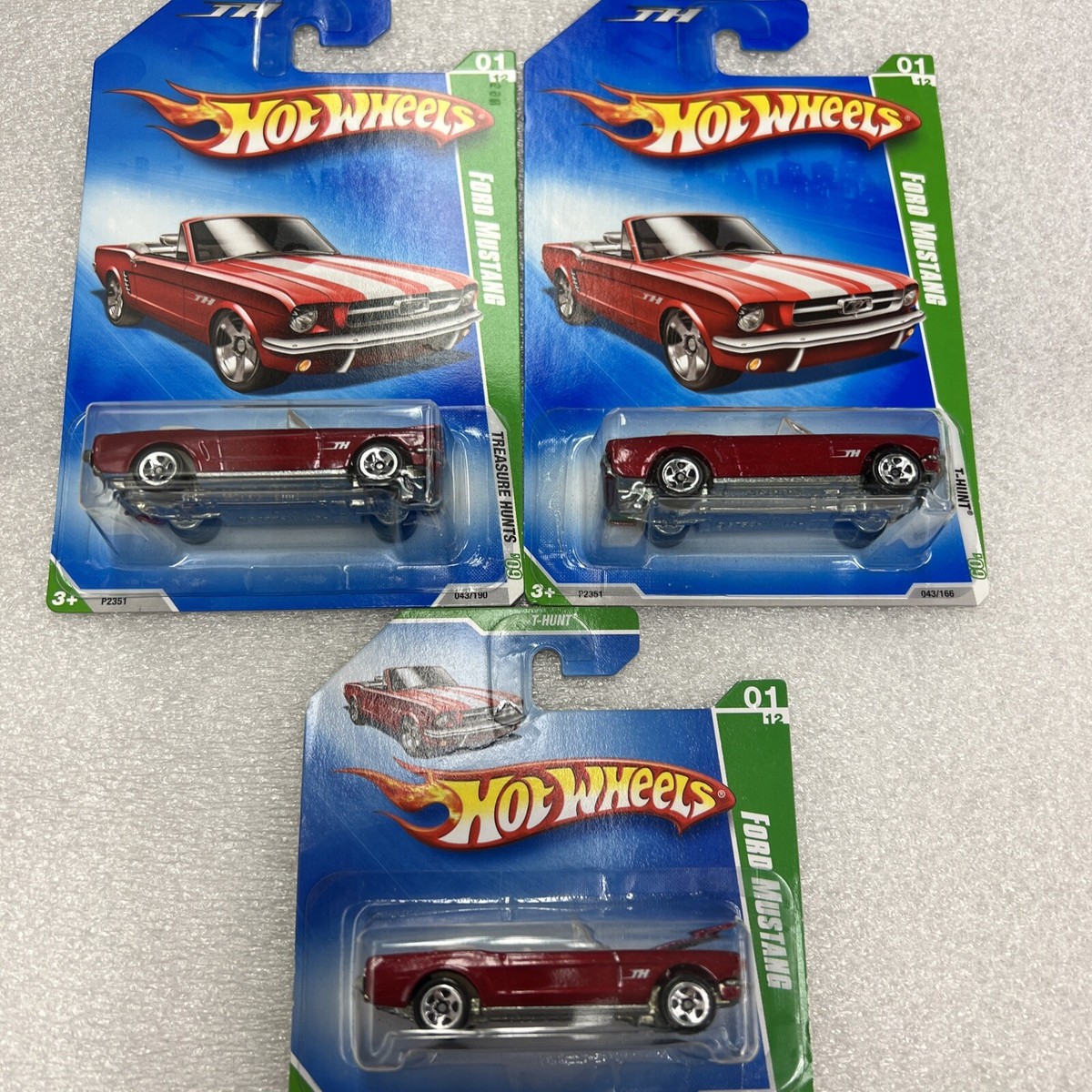 Hot Wheels(3)Treasure Hunt 2009 Ford Mustang 1/US 2/ International