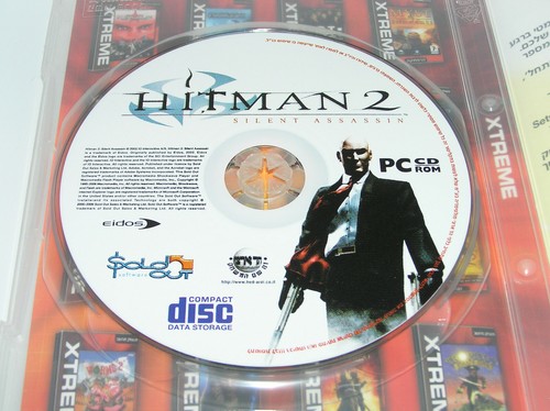 HIT MAN 2: SILENT ASSASSIN Rare Orig Israeli Release Hebrew Cover PC GAME 2002 - Picture 3 of 4