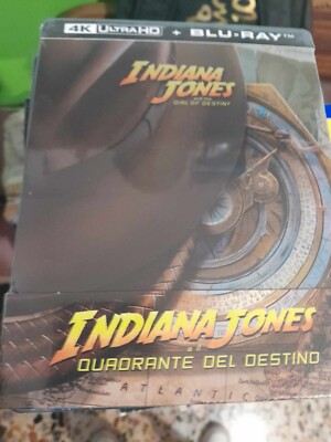 Indiana Jones E Il Quadrante Del Destino Steelbook 4k