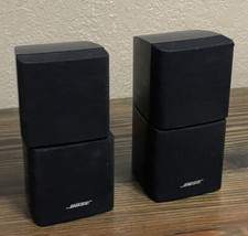 Pair of Bose Lifestyle Acoustimass Double Cube Speakers Tested Working