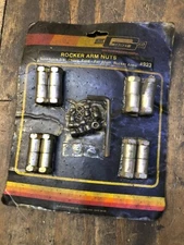 Mr Gasket Co Aluminium Rocker Arm Nuts Sure-Lock 3/8" Chevy Ford 923G