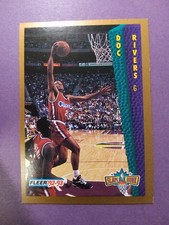 1992-93 Fleer Slam Dunk Doc Rivers #283 But this card has no number  on the back
