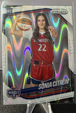 Panini 2025 Sonia Citron White Seismic Washington Mystics Rookie Prizm #148