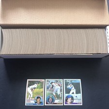 1983 Topps Baseball Complete Set (792) Gwynn Boggs Sandberg RC Rookie Cards NM