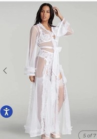 NWT Agent Provocateur Beautiful Bridal Long Robe