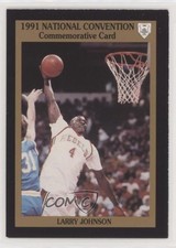 1991 Smokey's Sportscards Commemorative Ad Cards 54647/72000 Larry Johnson 0q3