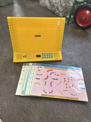 Vintage GeoSafari elektronisches Lernspiel EI-8700 mit 28 Unterrichtskarteneinlagen B