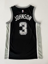Keldon Johnson Signed Nike San Antonio Spurs Jersey “Go Spurs Go” Auto PSA COA