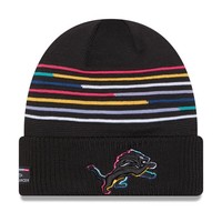 New Era Nfl Winter MüTze Crucial Catch Detroit Lions