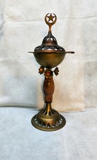 Antico Bruciatore d'Incenso in ottone