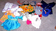 Build A Bear Lot of 17 Clothes, Robe, Towel, sunglasses, shoes, etc. from 1990s