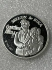 Skeezix & Nina Gasoline Alley 1 Troy Oz .999 Fine Silver Round- Made In USA