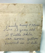 American Homestead Family Group Children Antique Cabinet Card Photo G. F. Rose