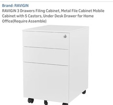 3 drawer filing cabinet