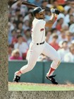 Vintage 1989 Ellis Burks 8x10 Photo Boston Red Sox Outfielder  — photo 5
