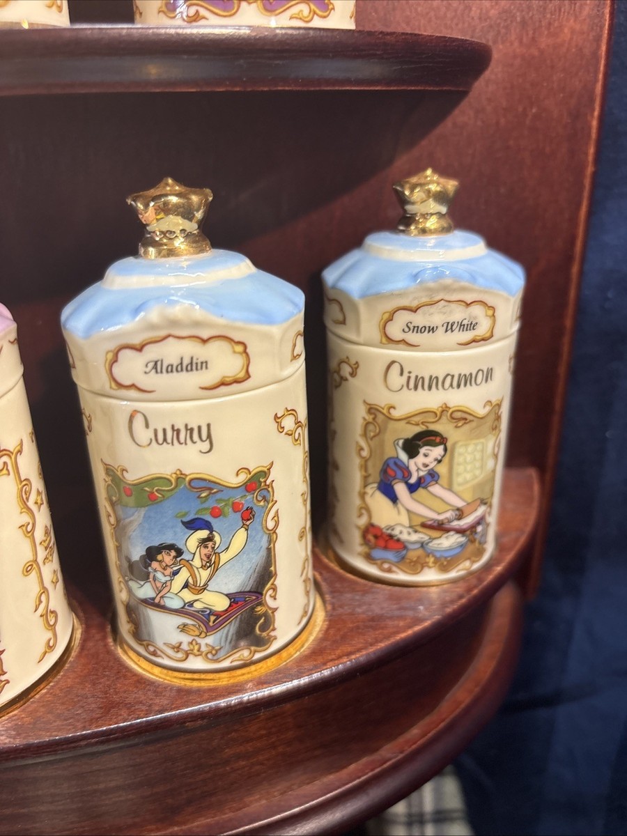 Lenox 1995 Walt Disney Spice Jar Collection All 24 types set