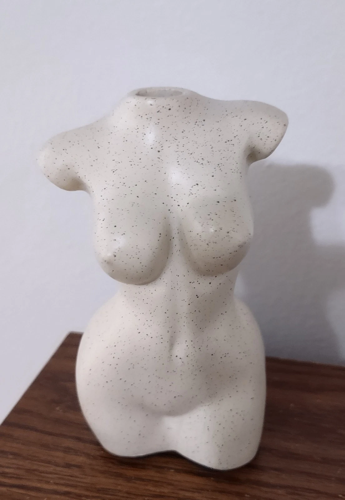4.5" Handcrafted Flower Vase~ Sculpture Decor.