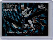 2020-21 SkyBox Metal Universe Mark Scheifele Net Deposits #ND-20