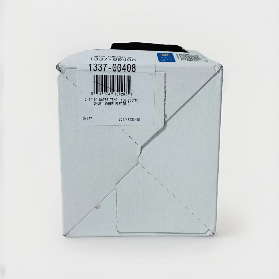 Auto Meter 2-1/16" Chevy Heritage Bowtie Water Temperature Gauge  100-250 °F - Image 2 of 2