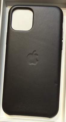 Genuine Original Apple Leather Case FOR iPhone 11 Pro - Black