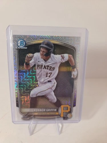 2025 Bowman - Chrome Prospects Konnor Griffin #BCP-86 Mojo Refractor (RC)