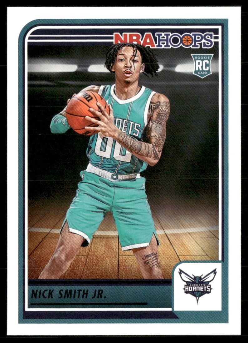 Nick Smith Jr. 2023-24 Hoops Charlotte Hornets #235