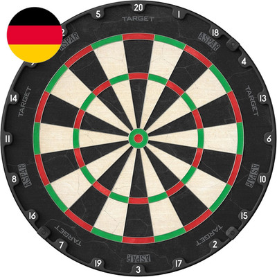 Target Darts Aspar Dartscheibe | Stahlspitze Mit Selbsterholenden Sisalborsten &