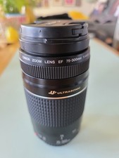 Canon EF 75-300mm f/4-5.6 III USM Telephoto Zoom Lens for DSLR Cameras