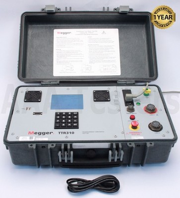 Megger TTR310 Dreiphasen-Transformator-Drehzahlverhältnis-Prüfgerät TTR 310