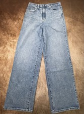 Universal Thread High Rise Everyday Wide Leg Jeans Medium Wash Denim Size 8R