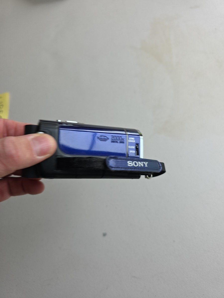 Sony DCR-SX45/L Camcorder - Blue for sale online | eBay