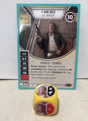 Star Wars Destiny Spark of Hope #096 Han Solo - Old Swindler With Die