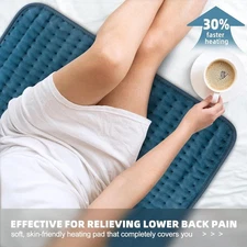 Heating Pad for Back Pain Relief, Electric Heating Pads for whole body 12"x24" 