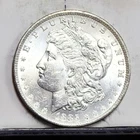 1885-O Morgan Dollar - BU details, Toned Rev (#61340-L)