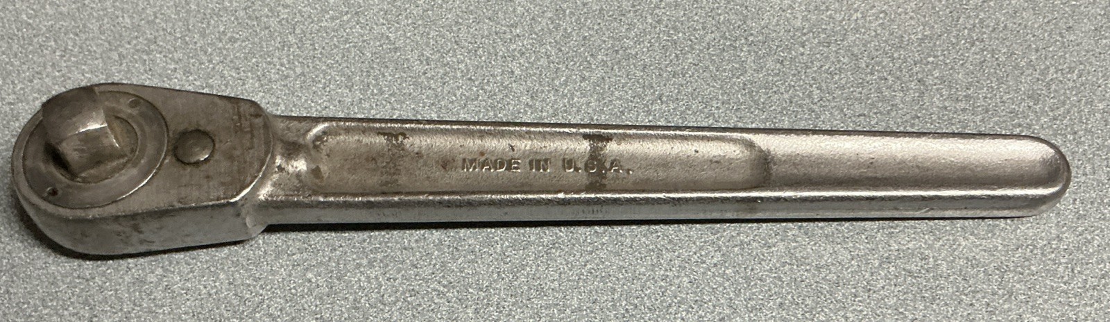 J H Williams 1/2" Drive Ratchet - "S" and "W in the diamond" Straight handle 