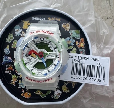 CASIO G-SHOCK x Pokemon GA-110PKM-7AER Collab Uhr 30 Jahre SOFORTVERSAND 