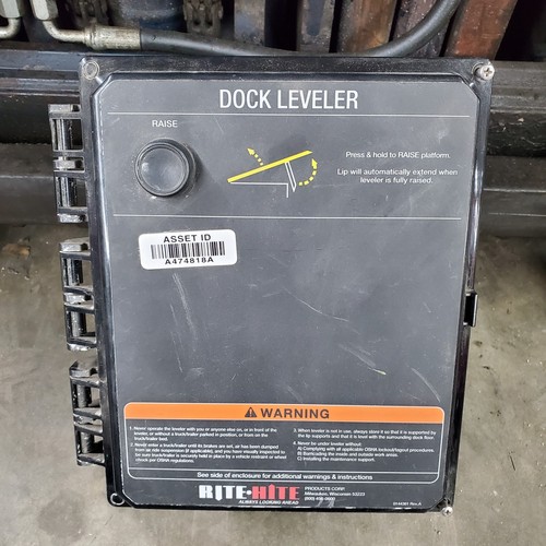 Rite Hite Dock Leveler 873.107 Control Box 3 Phase 460V 60HZ 460/3/60 Used 