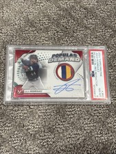 2024 Topps Pristine Popular Demand Auto Patch Julio Rodriguez Red Refractor 5/5