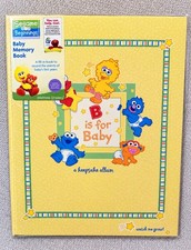 Stepping Stones Sesame Beginnings Baby Memory Book "B is for Baby" Sesame Street