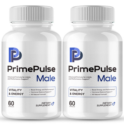 Prime Pulse Male - Official PrimePulse Men Supplement, Maximum Strength (2 Pack)