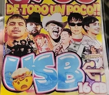 Usb Con Musica DE Todo Un Poco Con Mas De 8.500 Canciones