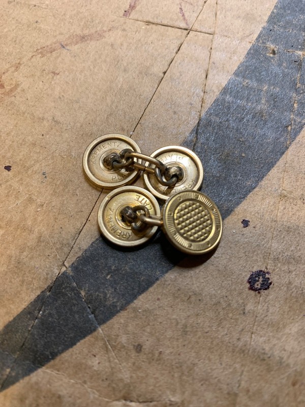 vintage Krementz cuff links