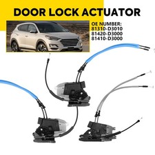 Fit Hyundai Tucson 16-20 Door Latch Lock Actuator Front Rear Left &Rear Right X3
