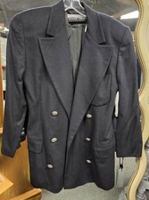 Linda Allard Ellen Tracy Suit Jacket Double Breasted Blazer 4 CASHMERE/WOOL 430