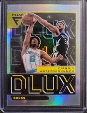 2022-23 Panini Flux Giannis Antetokounmpo Dlux Silver Prizm #1