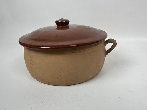 Vintage Red Wing Terra Cotta Pot w/Lid 8” - Picture 2 of 9